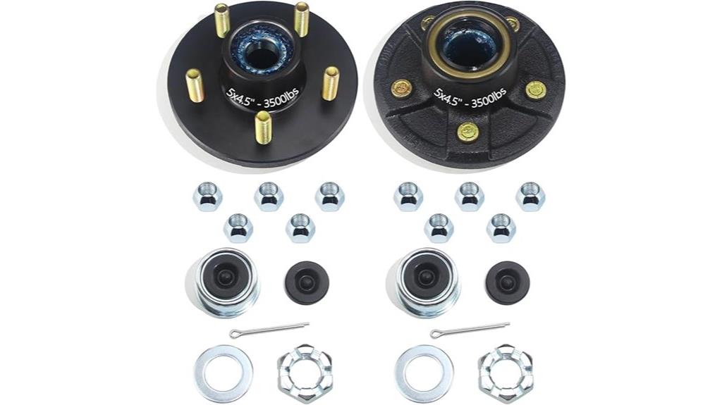trailer hub kits 3500 lbs