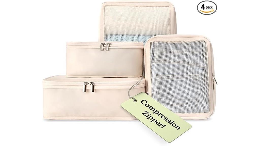 travel compression packing cubes
