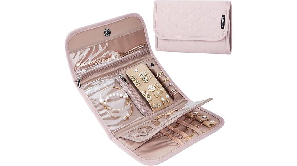 travel jewelry storage case