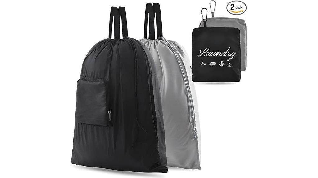travel laundry bag set