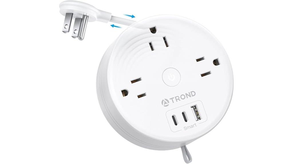 travel power strip with usb