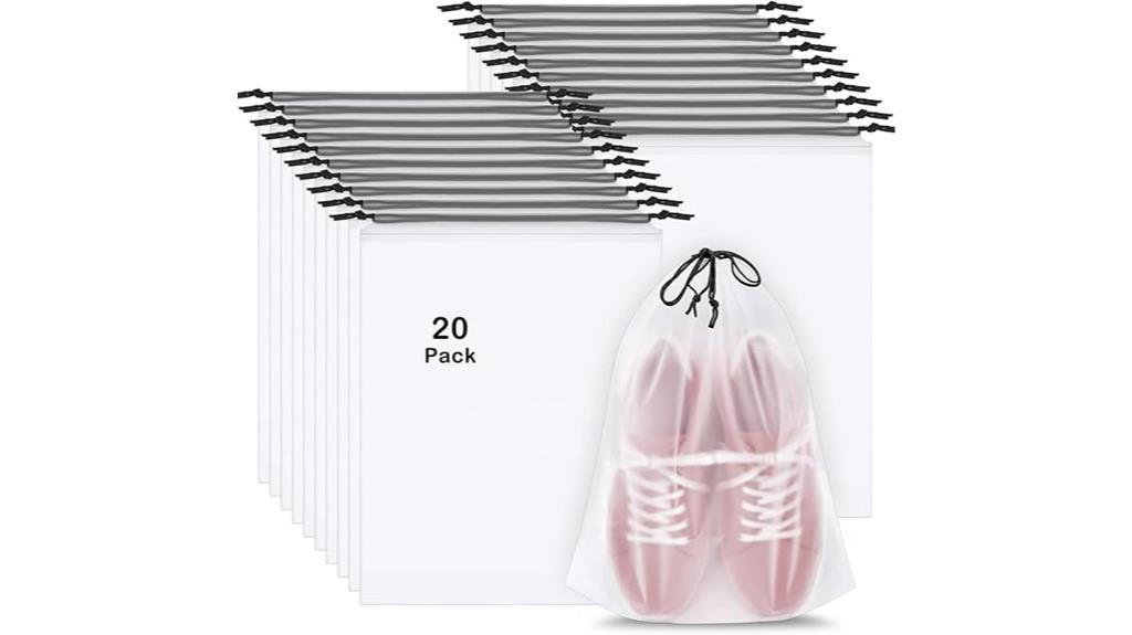 travel shoe bag set