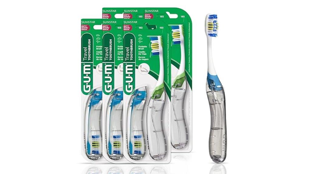 travel sized folding toothbrushes