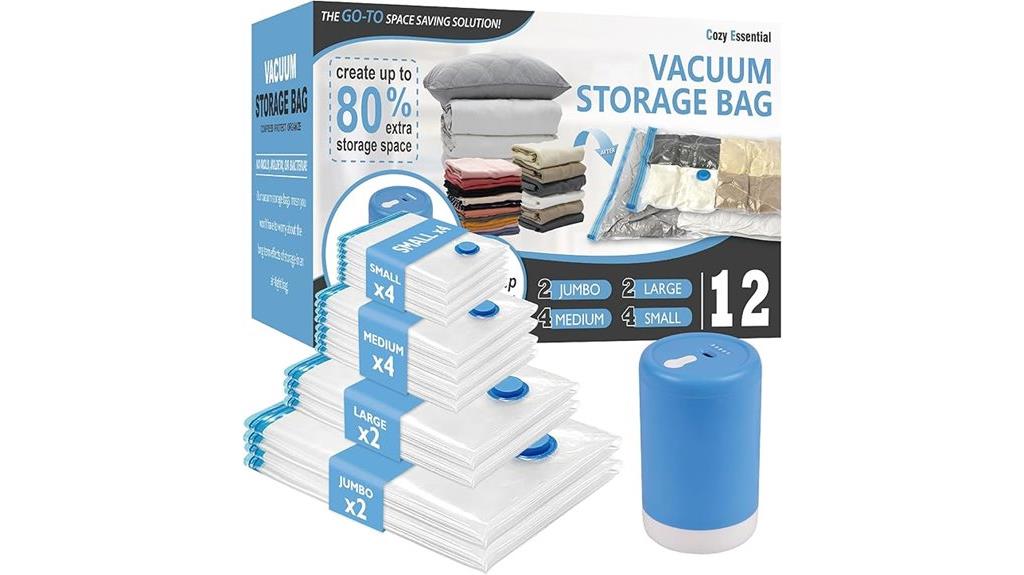 travel vacuum storage pack