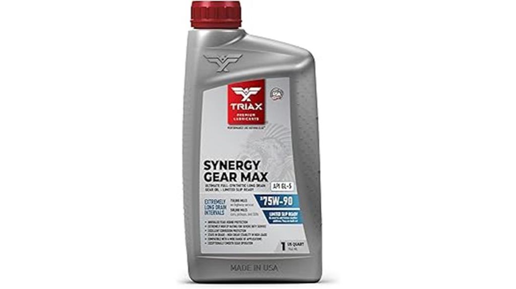 triax synergy gear oil
