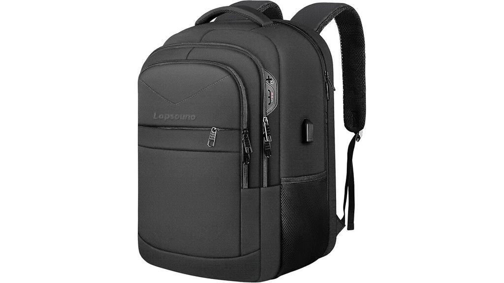 tsa friendly usb travel backpack
