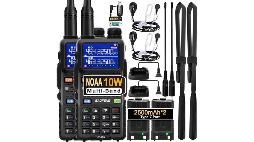 two pack 10w radios