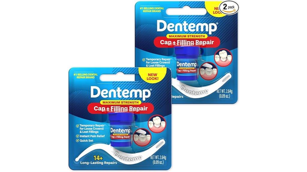 two pack dental repair kits