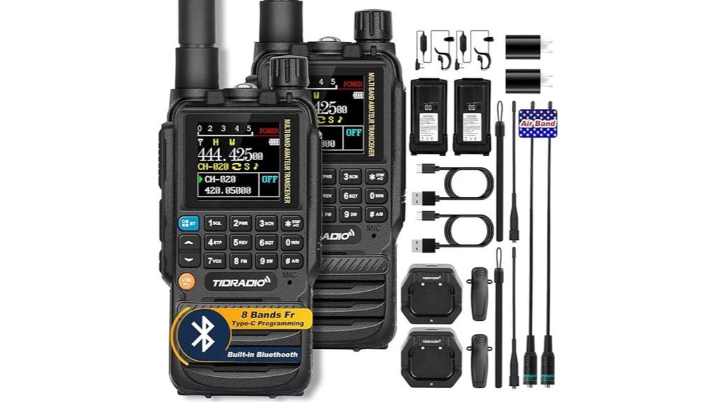 two pack gmrs radios