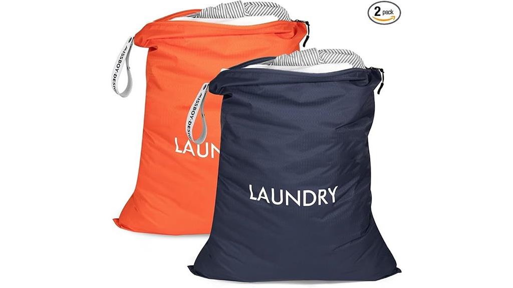 two pack laundry bags
