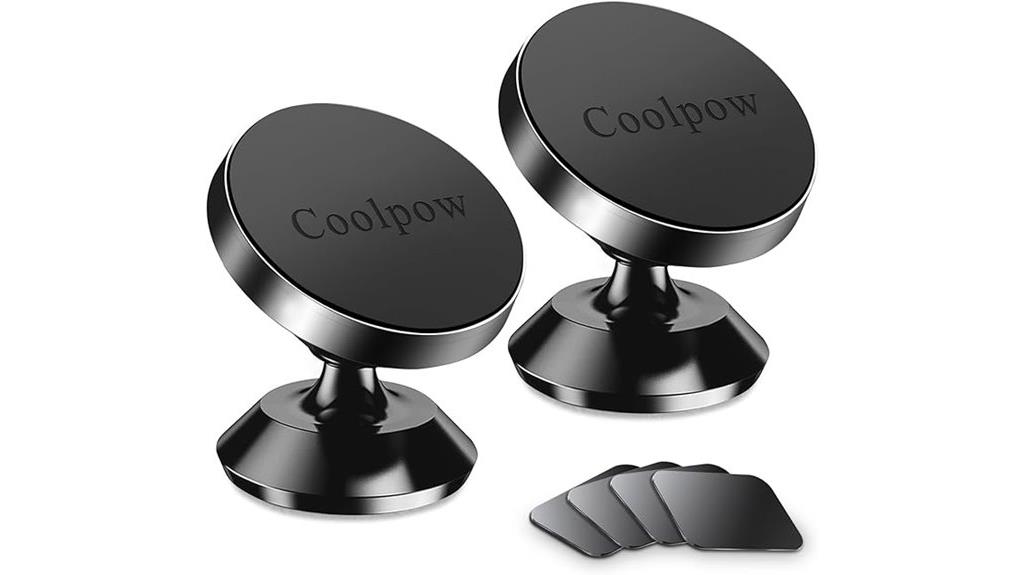 two pack magnetic car mounts