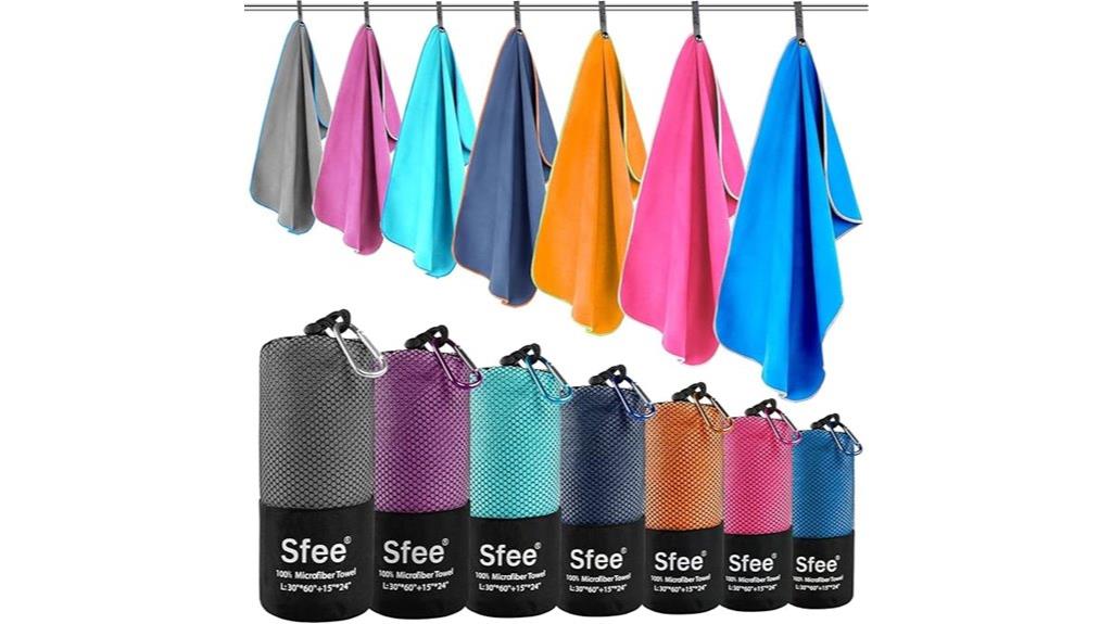 two pack microfiber towels