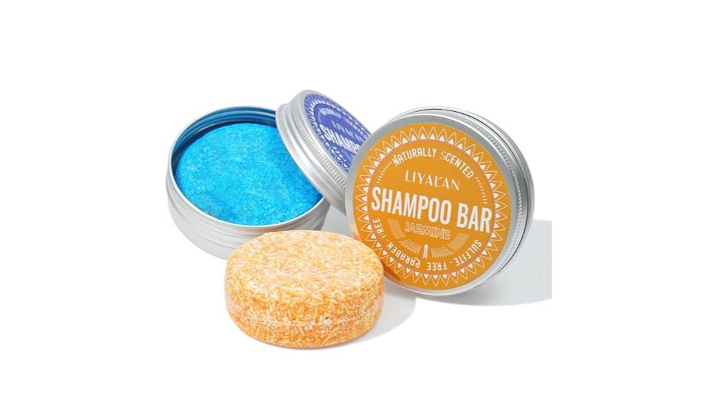 two pack shampoo bar