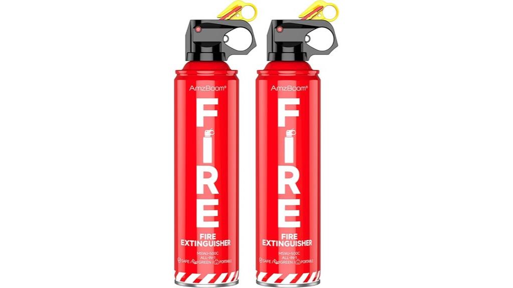 two piece fire safety kit