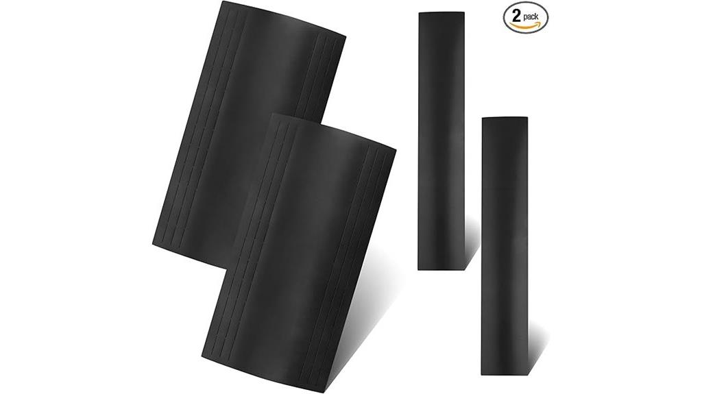 two piece hitch rattle silencer