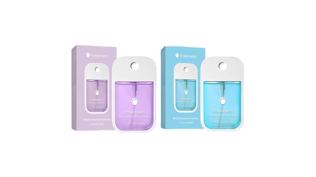 two piece sanitizer sets