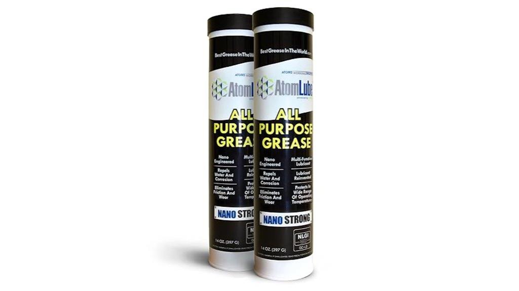 two tubes of all purpose grease
