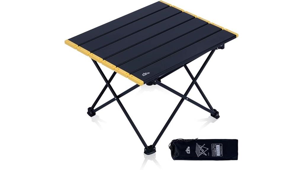 ultralight compact folding table