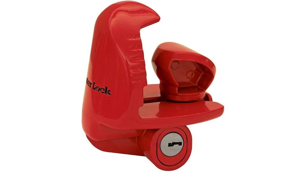 universal trailer lock fits
