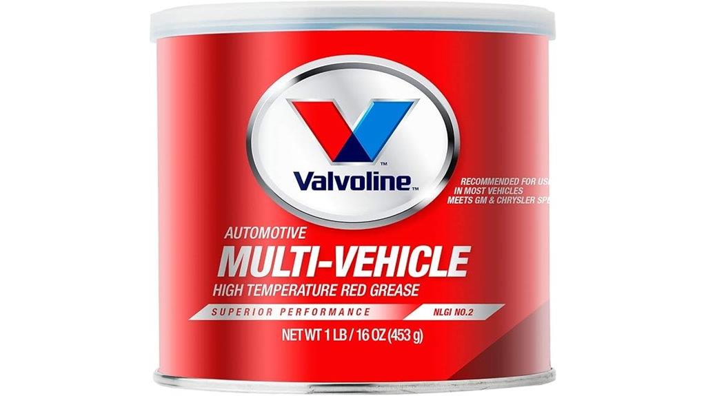 valvoline high temperature grease