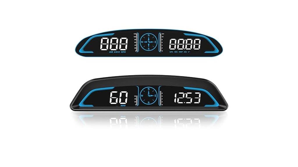 vehicle gps speedometer device