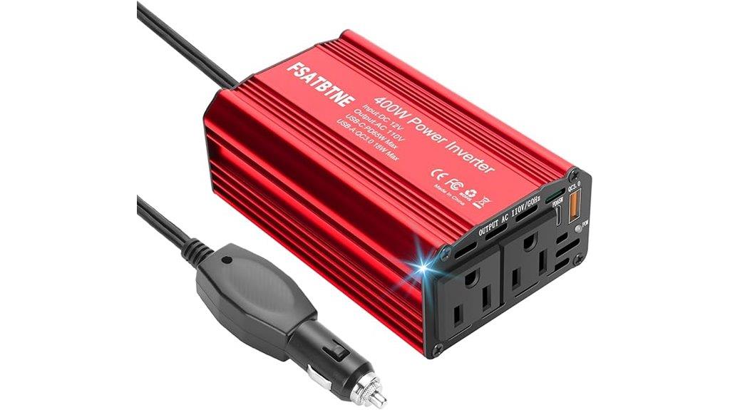 vehicle power inverter chargers