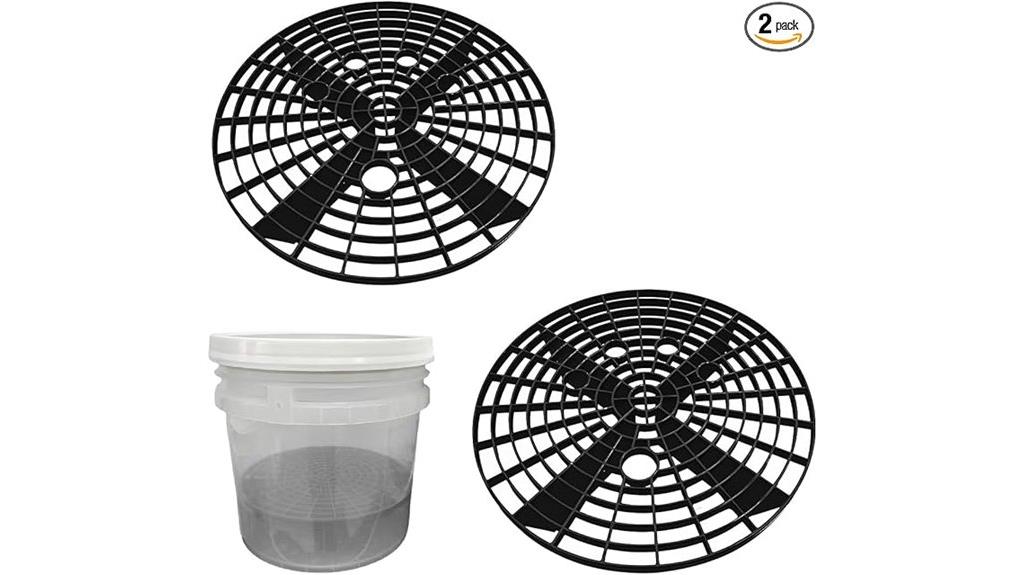 vehicle wash grit traps