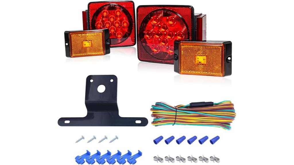 waterproof 12v led trailer lights