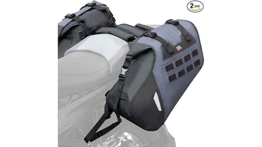 waterproof motorcycle saddlebags