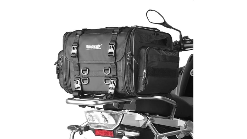 waterproof motorcycle tail bag