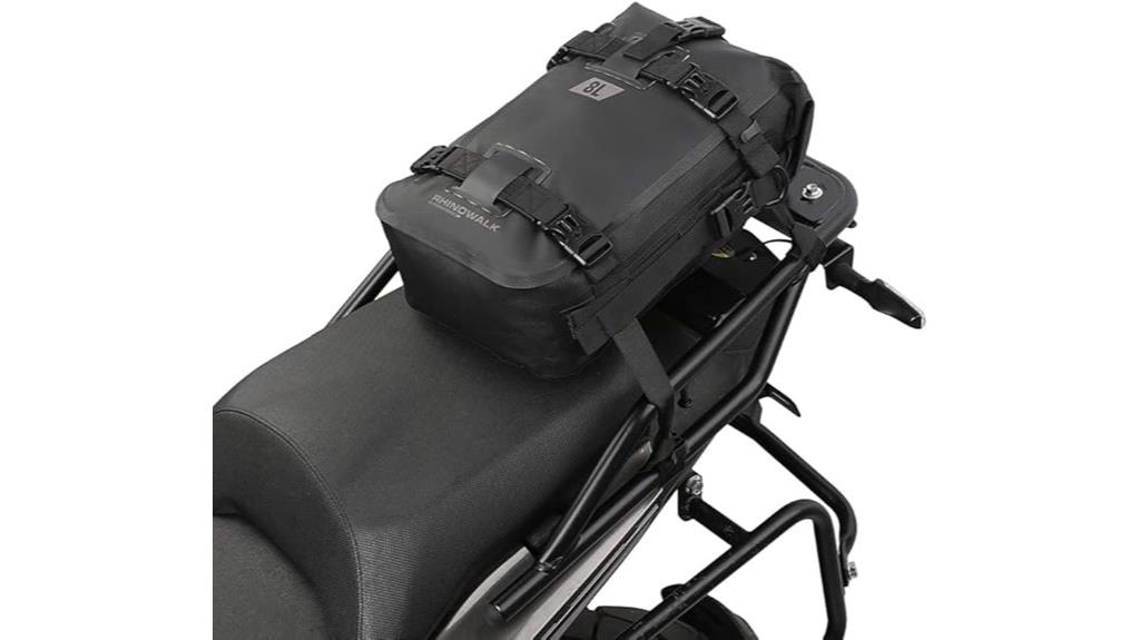 waterproof motorcycle tail bag