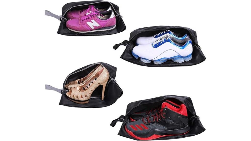 waterproof travel shoe bags