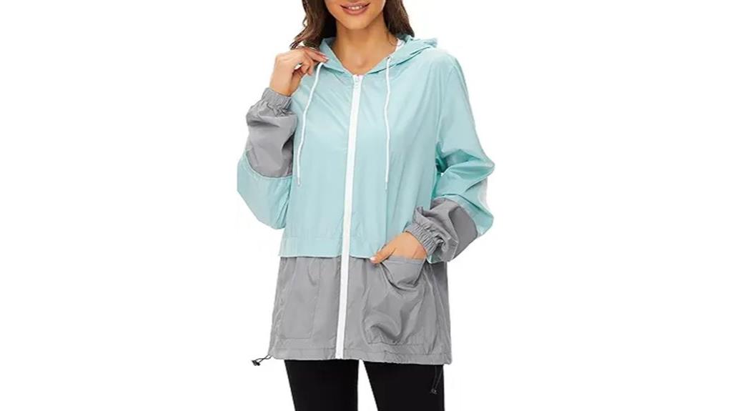 women s waterproof rain jacket