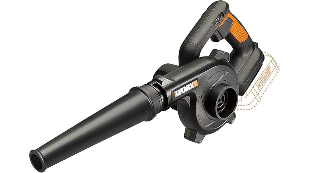 worx 20v shop blower