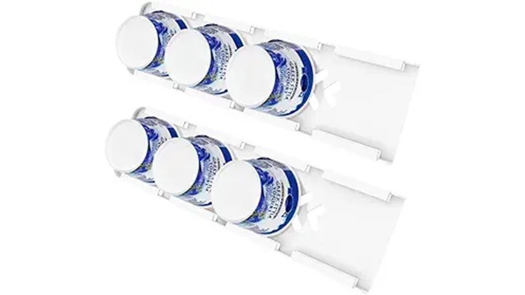 yogurt storage fridge organizer