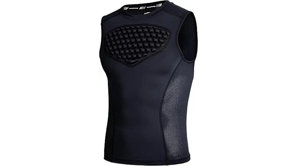 youth baseball chest guard