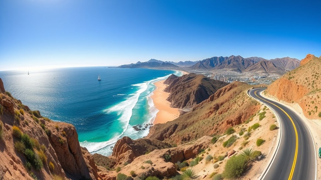 baja beaches and cuisine