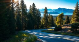 cascade lakes and crater lake