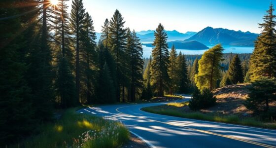 cascade lakes and crater lake