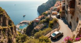 coastal cliffside village drive