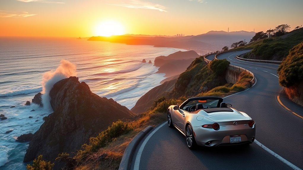 coastal road trip itinerary