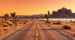 desert road trip adventure