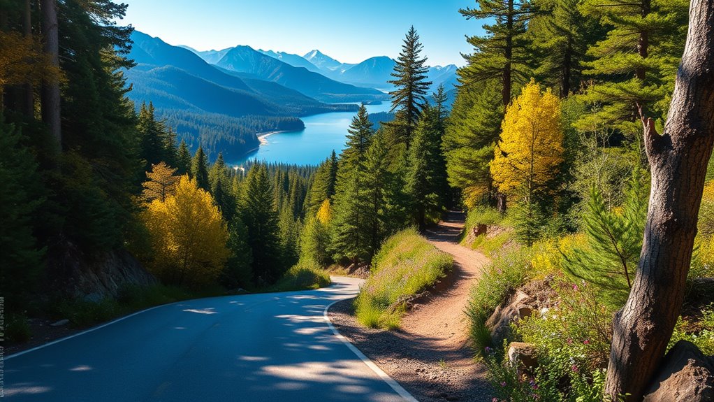 discover scenic route detours