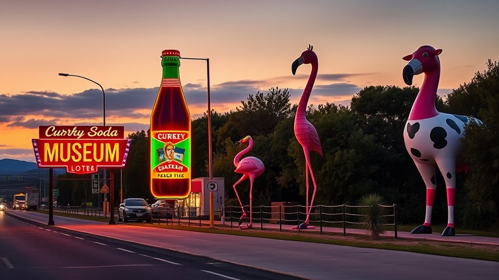 explore quirky roadside attractions