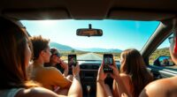 group created road trip playlist