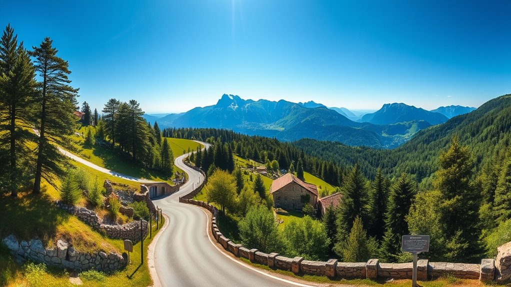 historic scenic mountain route