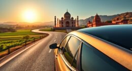 india s triangle car tour