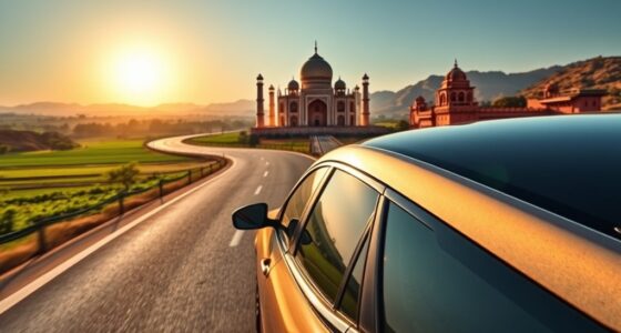india s triangle car tour