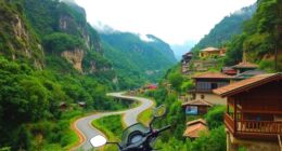 mountain drive and tribal culture