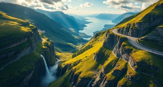 norwegian mountain scenic drive